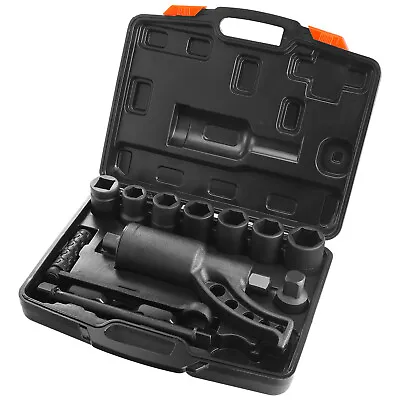 VEVOR Torque Multiplier Wrench Set 1  Drive 1:64 Lug Nut Remover With 8 Sockets • $53.99