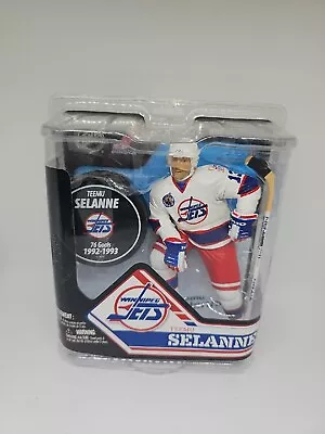 Mcfarlane NHL 32 Teemu Selanne Winnipeg Jets Rookie Figure.Mint Rare • $104.99