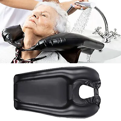 Portable Mobile Inflatable Salon Hair Wash Sink Basin Shampoo Tray Washing Bowl • £8.36