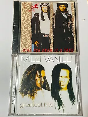 MILLI VANILLI Girl You Know It's True CD 1989 BRAND NEW +BONUS Greatest Hits CD! • $25.77