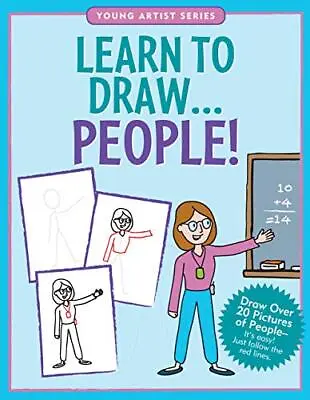 Learn To Draw People! (Easy Step-by-Step Drawing Guid... By Peter Pauper Press  • £3.73