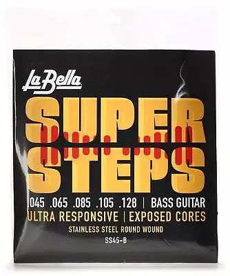 La Bella SS45-B Super Steps Standard Bass Strings - 5-string • $48.95