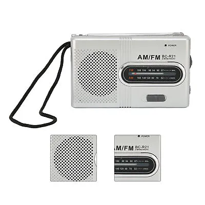 £10.09 • Buy AM FM Radio 2AA Battery Operated Portable Pocket Radio Transistor REL