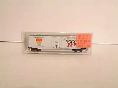 1991 Micro Trains #38170 Holiday Box Car N Scale Train Railroad MIP • $14.99