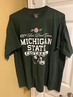 Michigan State 2014 XXL 100th Rose Game Bowl T-Shirt • $19.99