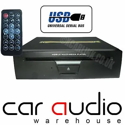 NESA S4 - 3/4 Boot Mount DVD MP3 VCD CD Front SD & Rear USB Car Player • £149.99