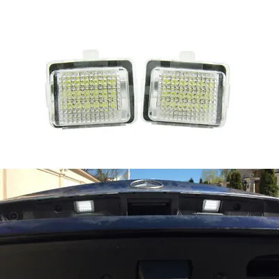 Led White License Plate Light For Mercedes Benz C E S W204 W212 W216 W221 C207 • $10.99