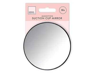  Magnifying Mirror Make Up Eyebrow Mirror With Suction Cups Travel 10x  • £2.85