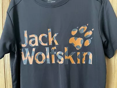 Jack Wolfskin Boys T-shirt 10 - 11 Years Activewear • £1.99