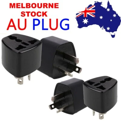 $5.50 • Buy Universal Adapter Travel Plug UK USA EU To AU Australian Power 3 Pin