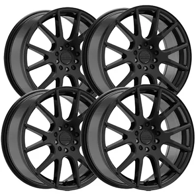 (4) Raceline 147B Intake 16x7 5x112/5x120 +40mm Gloss Black Wheels Rims 16  Inch • $636