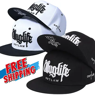 Adjustable SNAPBACK Fashion Baseball Cap SunHat Full Range Mens Womens Thug Life • $33.20