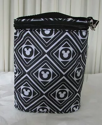 Disney Baby Mickey Mouse Insulated Double Bottle Holder Lunch Tote Bag NWT • $14.95