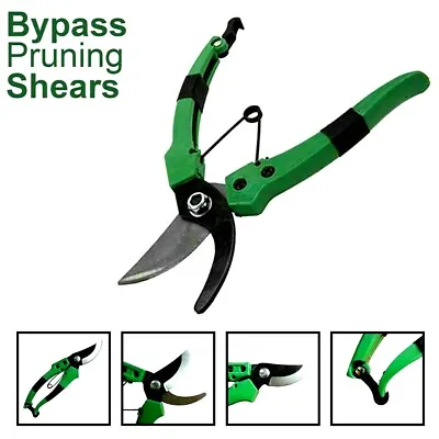 Garden Pruning Shears Bonsai Pruners Garden Secateurs Plant Scissors Cutter Tool • £3.39