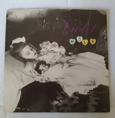 Hole Violet UK 7  Courtney Love Geffen Old Age • £5