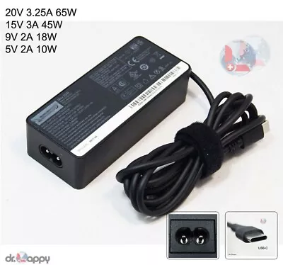 65W USB-C Adapter Power Charger For Lenovo ThinkPad E480 20KQ E580 20KT 20KS • $45