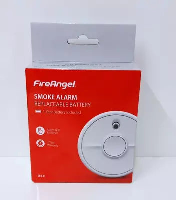 Fire Angel SB1-R Smoke Alarm + Battery For Caravan Motorhome Camper Or Home Use • £12.98