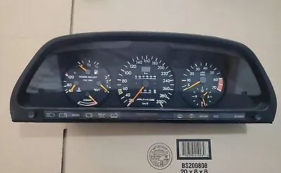 Mercedes W126 420SEL 560SEC 300km/h AMG Speedometer Cluster With Rare ASR 81.5K • $999.99