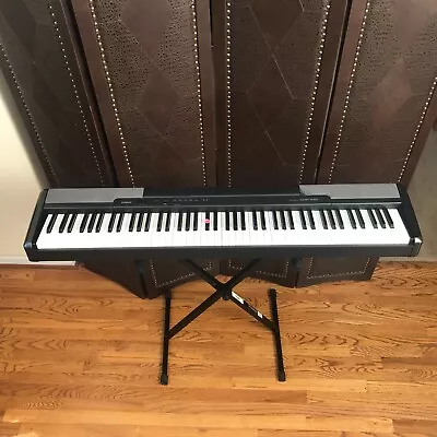 $100 • Buy CASIO CDP-100 PIANO 88 Pro Weighted Keys Built In Speakers W/ Power Adapter