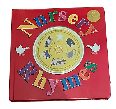 Nursery Rhymes Hardcover Book With Sing-Along Music CD Priddy • $4.99