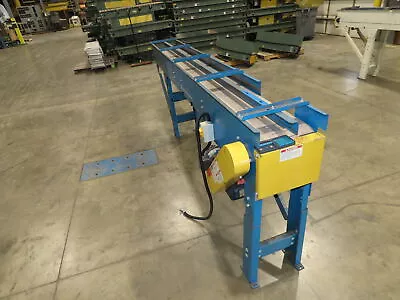 New London Engineering 12 X 10' Plastic Tabletop Belt Conveyor 30FPM Chain Drive • $1999.99