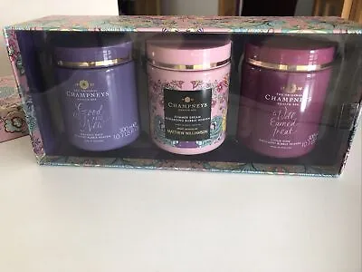 Champneys Bubble Heaven Gift Set 300ml X3 Mathew Williamson Print Design • £34.99