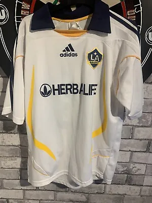 BECKHAM 23  LA Galaxy Away Football Shirt 2011-2012 SIZE MEDIUM • £12