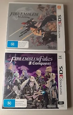 Fire Emblem Fates: Conquest - Nintendo 3DS + Awakening - Bundle - 2 Games  • $99.99