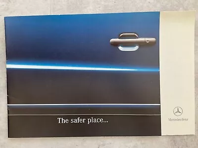 Mercedes Benz UK Market V Class Car Sales Brochure - C1995 • $10.09