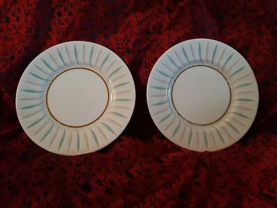 £10 • Buy Ridgway Caprice Salad Plates X 2- Made In England