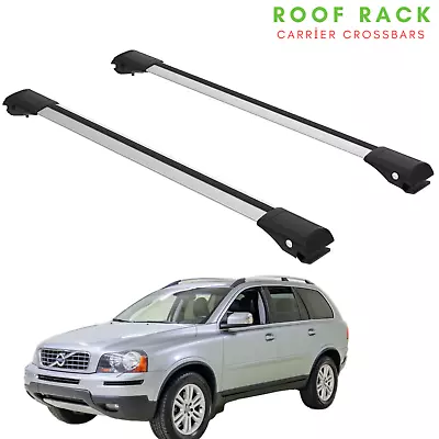 Fits Volvo XC90 2003-2014 Roof Rack Cross Bars Luggage Carrier Silver  • $129.99