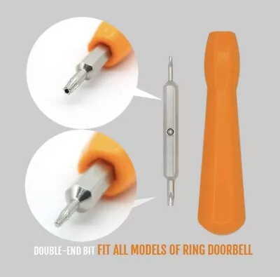 Security Screwdriver For Ring Doorbell Repair Torx Opening Tool Gen 1 2 3 4 PRO • $9.95