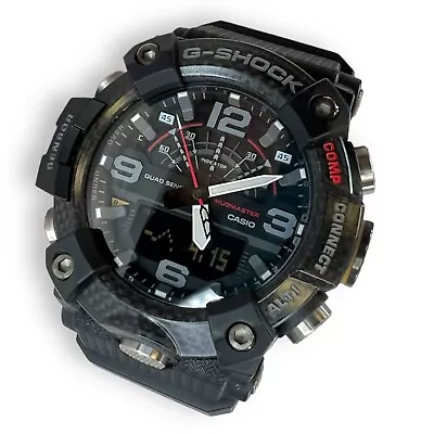 Used Casio G-Shock Mudmaster Quad Sensor Carbon Core Watch GG-B100 5594 • $86