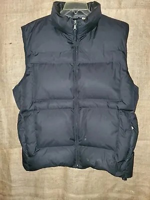 Men's ALEX CANNON Puffer Vest XL (BLACK) - Down & Fowl Feather Filled  • $34.99