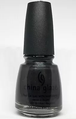 China Glaze Nail Polish 💎 Black Diamond 629 💎Gunmetal Black Shimmer • $6.95
