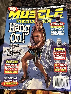 MUSCLE MEDIA Bodybuilding Magazine HANG ON! 5-96 • $9.99