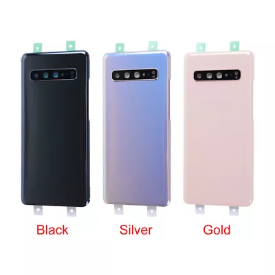 For Samsung Galaxy S10 5G G977 New Rear Back Cover Housing Battery Door+Adhesive • $10.36