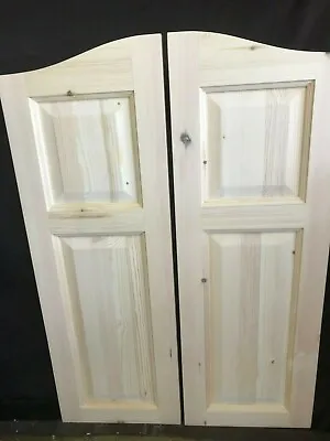 Saloon Western Style Swing Doors Raised Panel Wild West Bar UK Listing T4 • £230