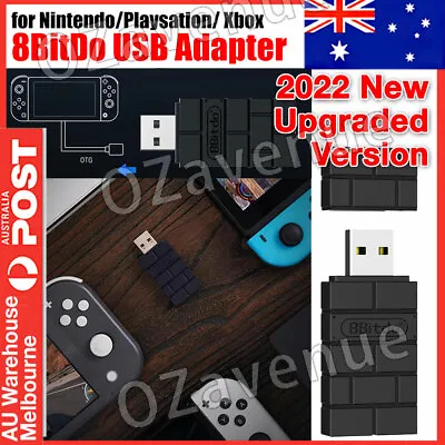 $24.95 • Buy 8Bitdo Wireless USB Adapter 2 For Switch/Switch OLED Windows Mac & Raspberry Pi