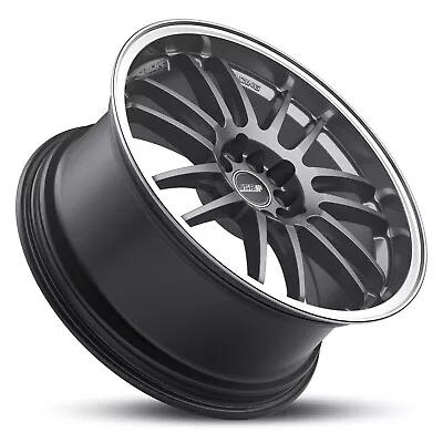 18  Subaru Impreza Rims Jsr Racing Wheels St32 Grey Machined Lip 18x8.5 5x114.3 • $1349