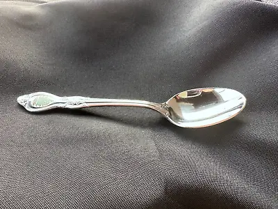 Spode Wallace 18/10 Christmas Tree Emblem Stainless Place Oval Soup Spoon * • $9