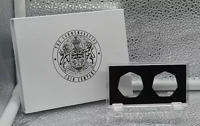 50p Coin/Commemorative Gift Box/Case With Double Display/Presentation Stand. • £8.99