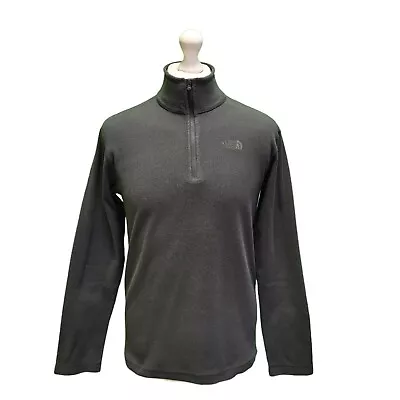 £29.99 • Buy The North Face Fleece Grey 1/4 Zip Fleece Lined Base Layer Walking Top S Eu 46