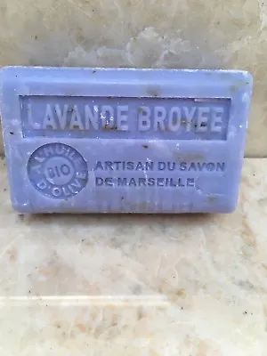 FRENCH SOAP Savon De Marseille 125g Organic Olive Oil + Shea Flat Rate Postage  • £2.20