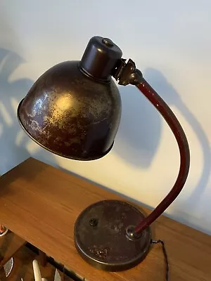 German Bauhaus Desk Lamp Kaiser Idell Hungary Modernist Industrial • £99.99