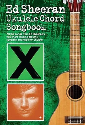 Ed Sheeran Ukulele Chord Songbook By Ed Sheeran • $41.28