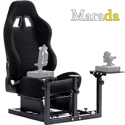 Marada Racing Flight Simulator Cockpit With Black Seat Fit Thrustmaster G29 G920 • £239.99