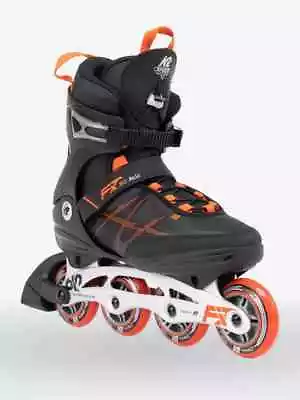 K2 Men's F.I.T. 80 ALU Inline Skates 2023 (Black/Red) Size 8 US • $99.95