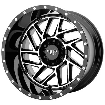 Moto Metal MO985 Breakout 20x10 6x5.5  -18mm Black/Machined Wheel Rim 20  Inch • $324.99