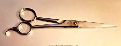 Vtg 7  Barber's Scissors #24 Cutlerix Solingen Germany M. Geo Henry Columbia PA • $12